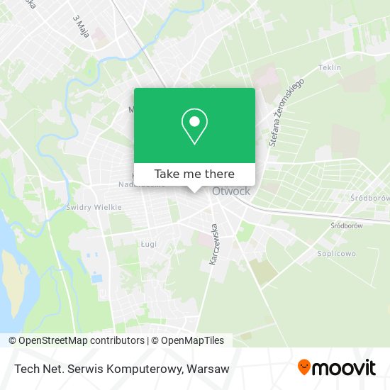 Tech Net. Serwis Komputerowy map