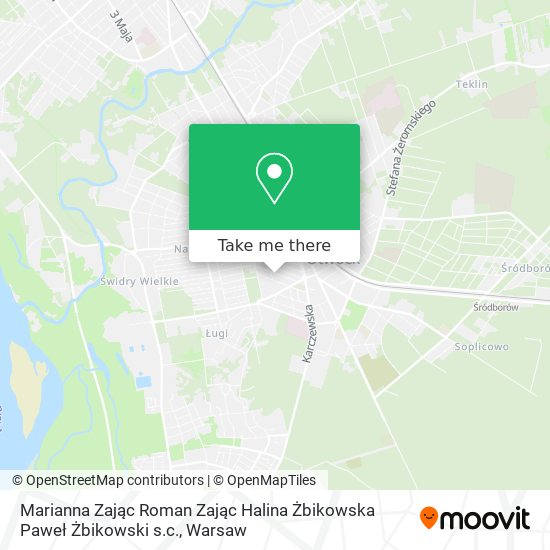 Marianna Zając Roman Zając Halina Żbikowska Paweł Żbikowski s.c. map