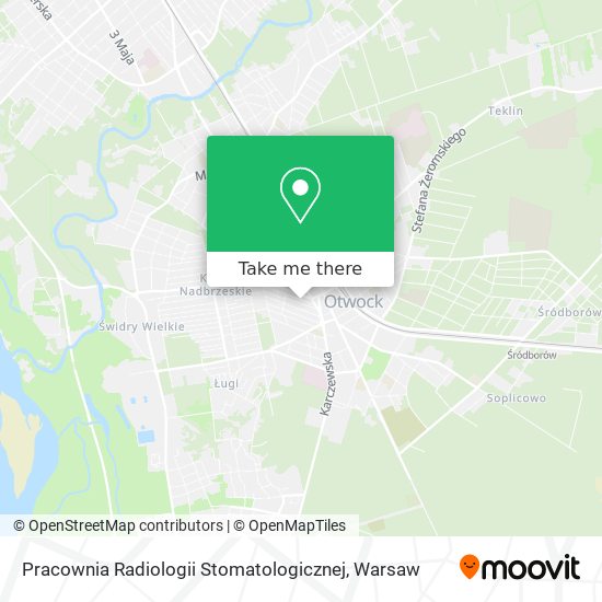 Pracownia Radiologii Stomatologicznej map