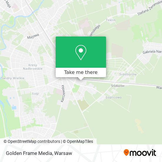 Golden Frame Media map