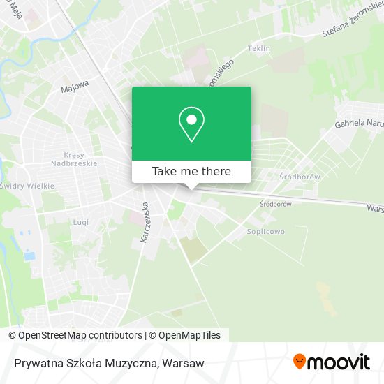 Prywatna Szkoła Muzyczna map