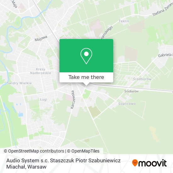 Audio System s.c. Staszczuk Piotr Szabuniewicz Miachał map