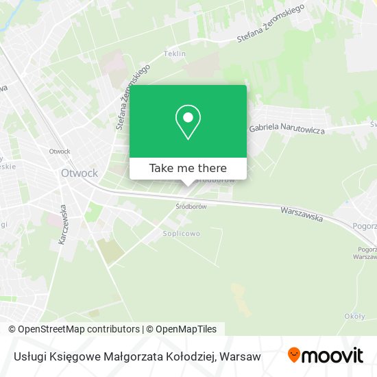 Usługi Księgowe Małgorzata Kołodziej map