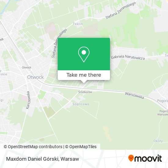 Maxdom Daniel Górski map