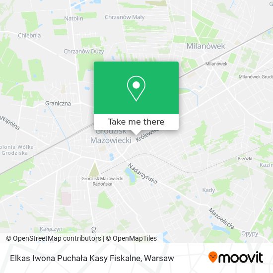 Elkas Iwona Puchała Kasy Fiskalne map