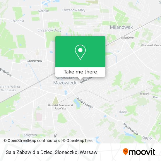 Sala Zabaw dla Dzieci Sloneczko map