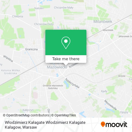 Карта Włodzimierz Kałagate Włodzimierz Kałagate Kałagow