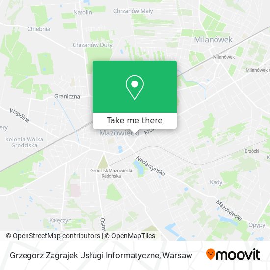 Grzegorz Zagrajek Usługi Informatyczne map