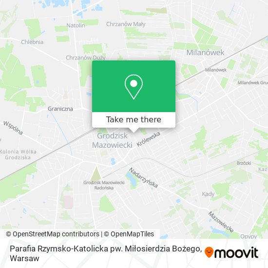 Parafia Rzymsko-Katolicka pw. Miłosierdzia Bożego map