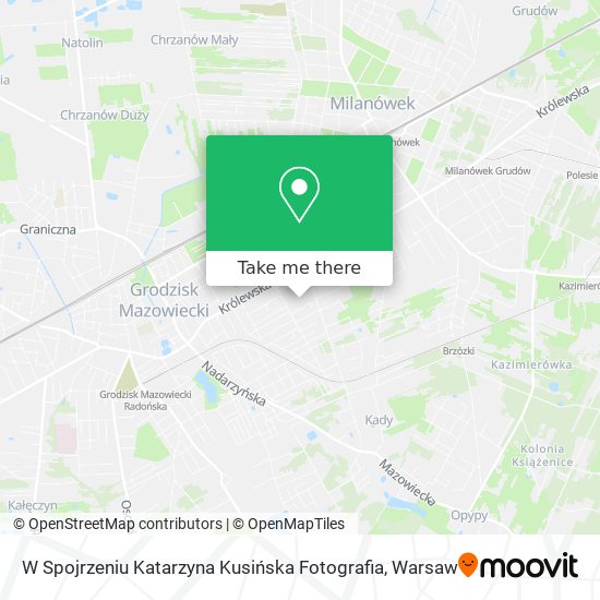 W Spojrzeniu Katarzyna Kusińska Fotografia map