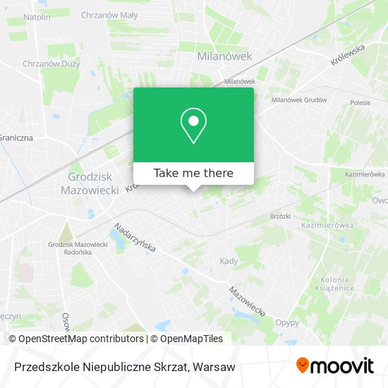 Przedszkole Niepubliczne Skrzat map