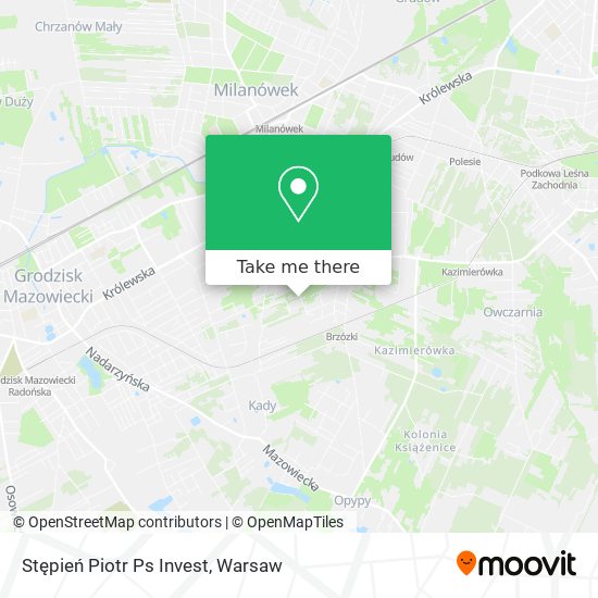 Stępień Piotr Ps Invest map