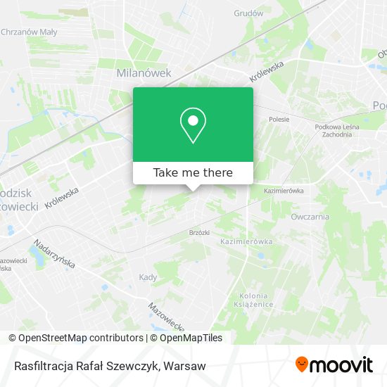 Rasfiltracja Rafał Szewczyk map