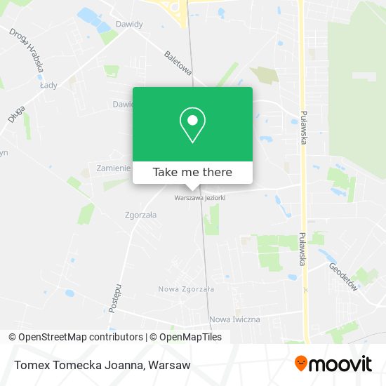 Tomex Tomecka Joanna map