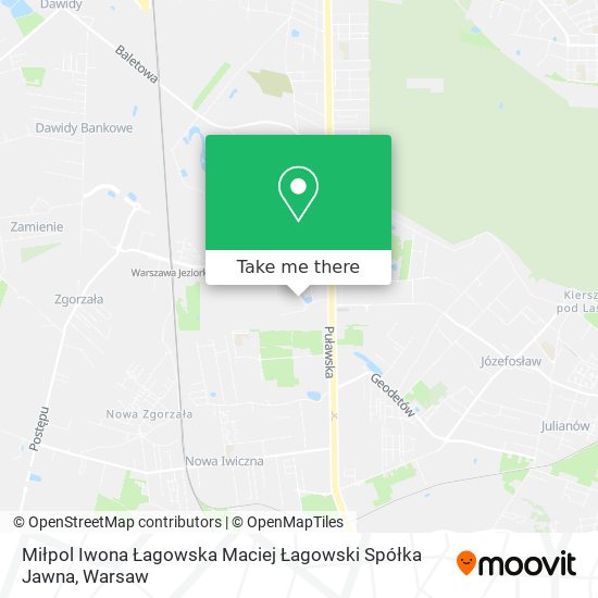 Miłpol Iwona Łagowska Maciej Łagowski Spółka Jawna map