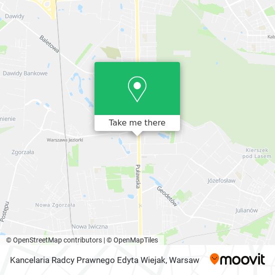 Kancelaria Radcy Prawnego Edyta Wiejak map