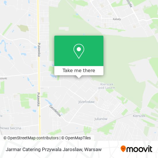 Jarmar Catering Przywala Jaroslaw map