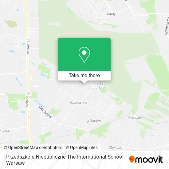 Przedszkole Niepubliczne The International School map
