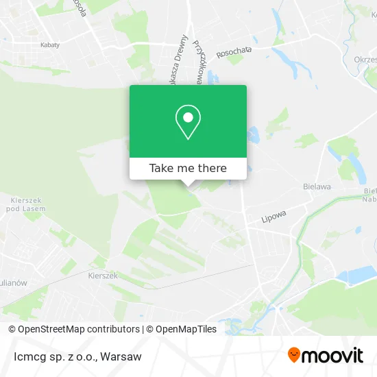 Карта Icmcg sp. z o.o.