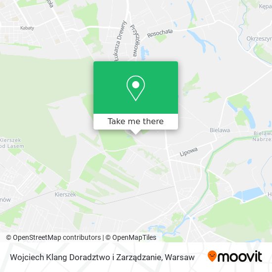 Wojciech Klang Doradztwo i Zarządzanie map