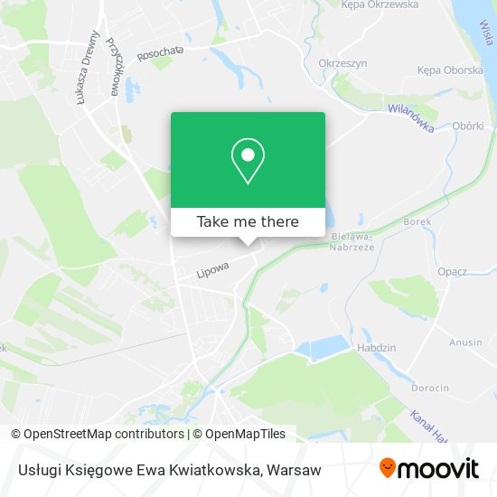 Usługi Księgowe Ewa Kwiatkowska map