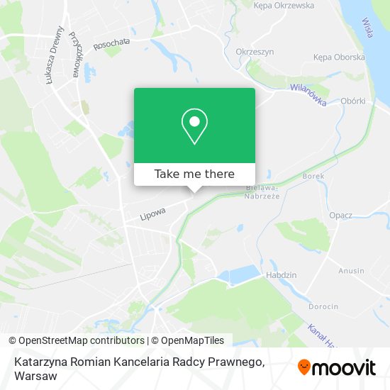 Katarzyna Romian Kancelaria Radcy Prawnego map