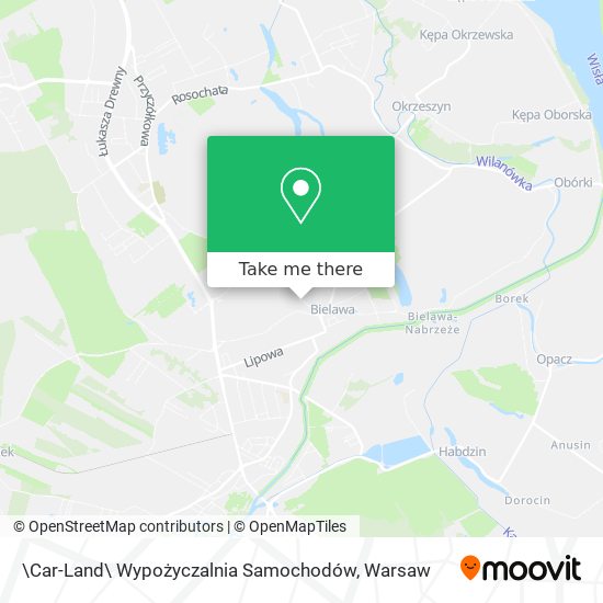 \Car-Land\ Wypożyczalnia Samochodów map