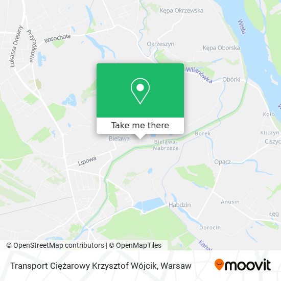 Карта Transport Ciężarowy Krzysztof Wójcik