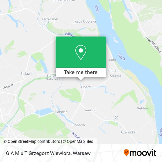 G A M u T Grzegorz Wiewióra map