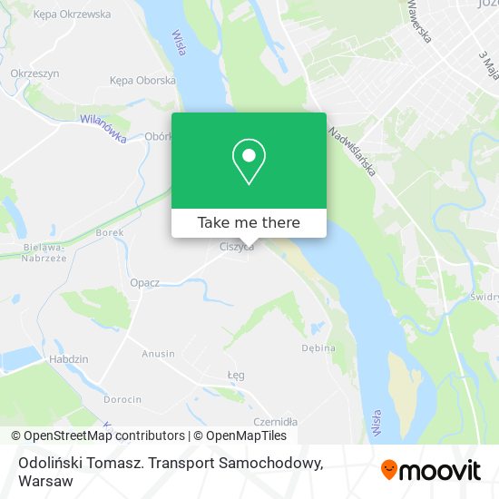 Odoliński Tomasz. Transport Samochodowy map