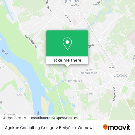 Agskbe Consulting Grzegorz Bedyński map