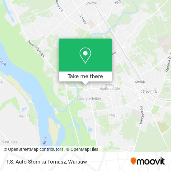 T.S. Auto Słomka Tomasz map