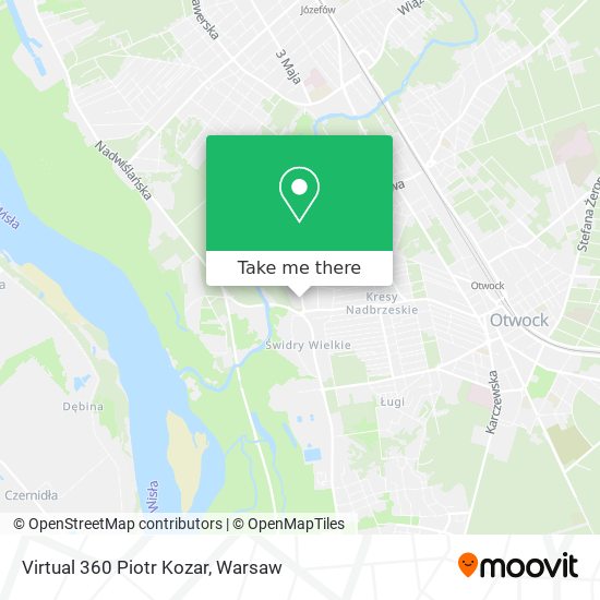 Virtual 360 Piotr Kozar map