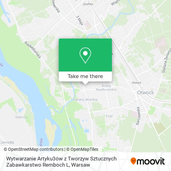 Wytwarzanie Artyku3ów z Tworzyw Sztucznych Zabawkarstwo Remboch L map