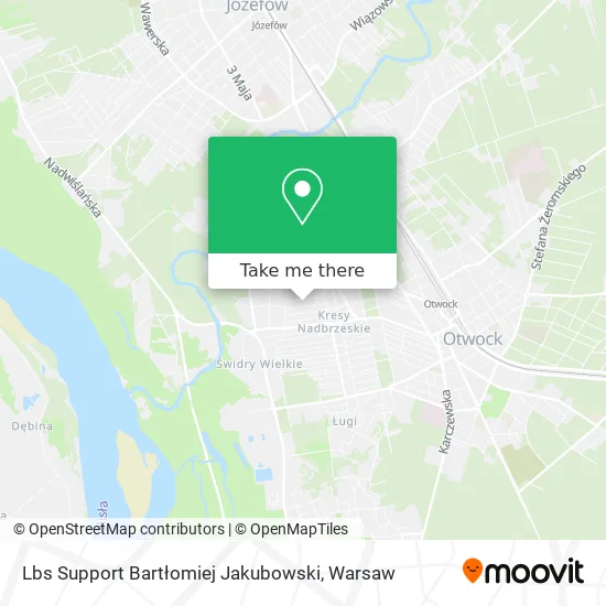 Lbs Support Bartłomiej Jakubowski map