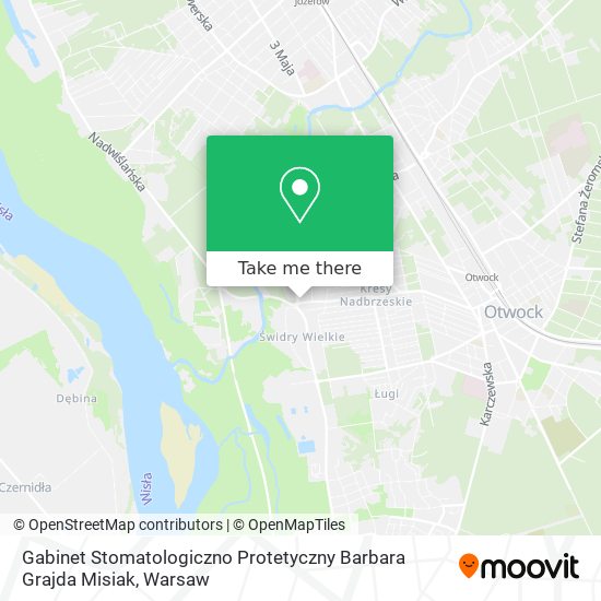 Gabinet Stomatologiczno Protetyczny Barbara Grajda Misiak map