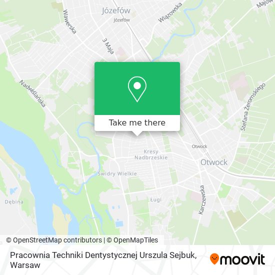 Pracownia Techniki Dentystycznej Urszula Sejbuk map