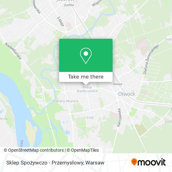 Sklep Spożywczo - Przemysłowy map