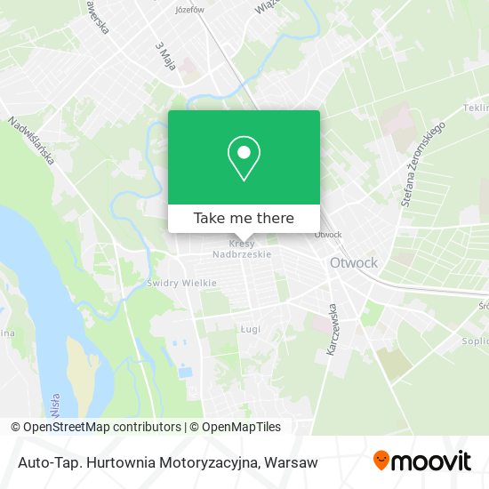 Auto-Tap. Hurtownia Motoryzacyjna map