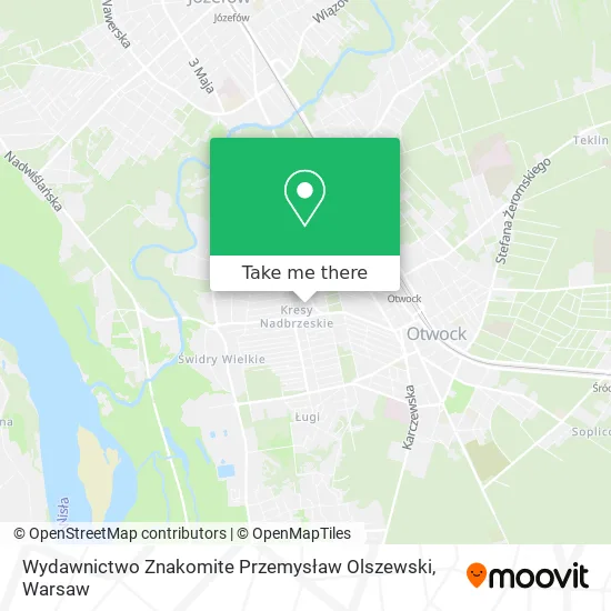 Wydawnictwo Znakomite Przemysław Olszewski map