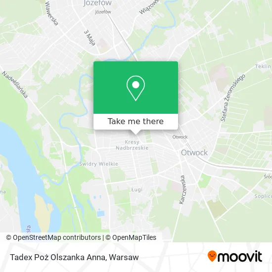 Карта Tadex Poż Olszanka Anna