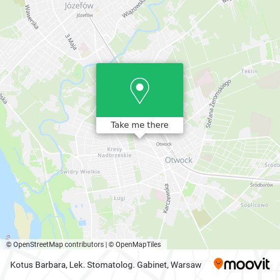 Kotus Barbara, Lek. Stomatolog. Gabinet map