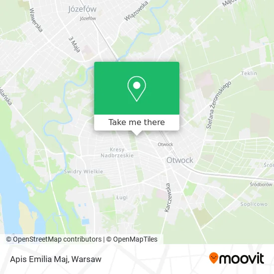 Apis Emilia Maj map
