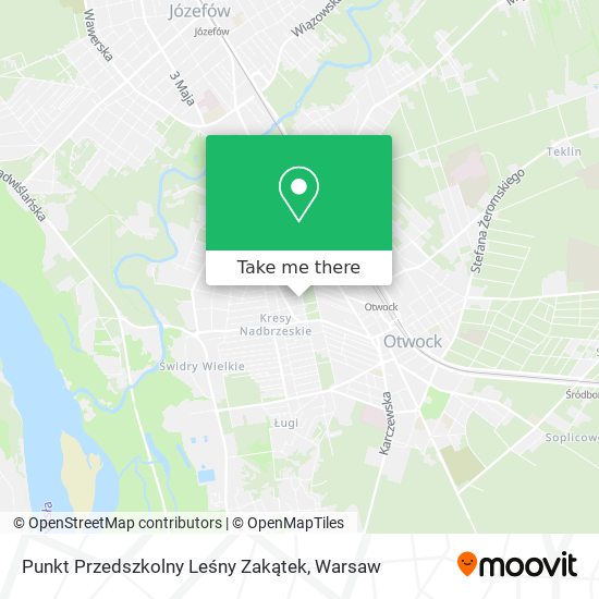 Punkt Przedszkolny Leśny Zakątek map