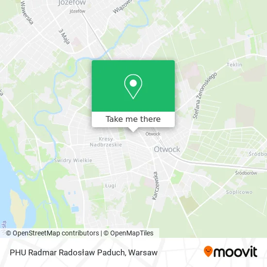 Карта PHU Radmar Radosław Paduch