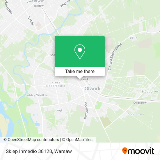 Карта Sklep Inmedio 38128