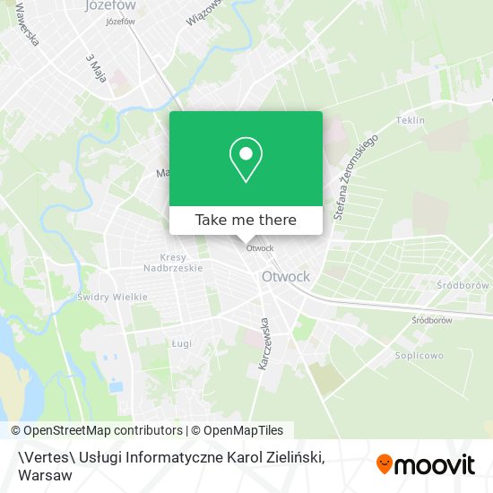 \Vertes\ Usługi Informatyczne Karol Zieliński map