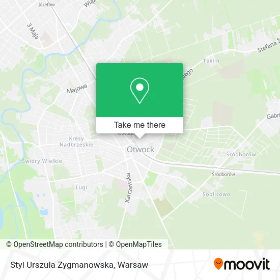 Карта Styl Urszula Zygmanowska