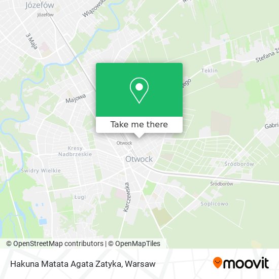 Hakuna Matata Agata Zatyka map