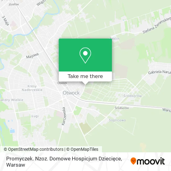 Карта Promyczek. Nzoz. Domowe Hospicjum Dziecięce